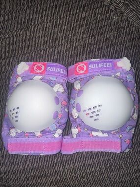 Brand new Kids Purple Unicorn Knee Pads